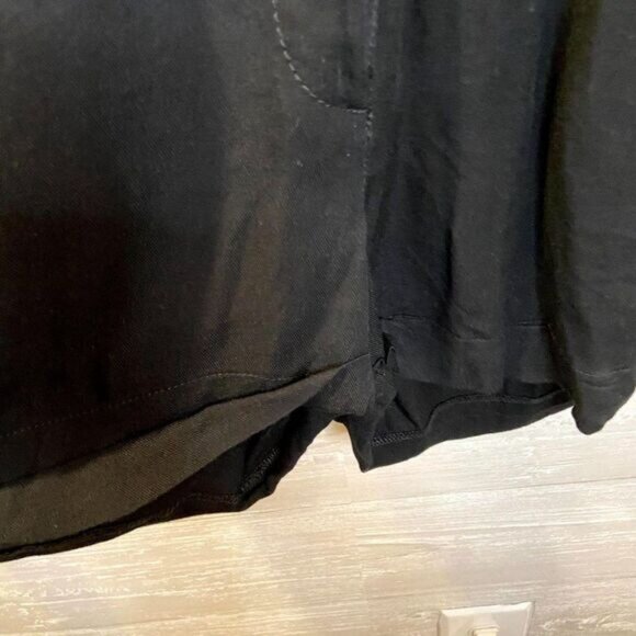 EXPRESS Black Roll Up Sleeve‎ Military Romper Women Jumpshort S/P NWOT - Picture 7 of 7